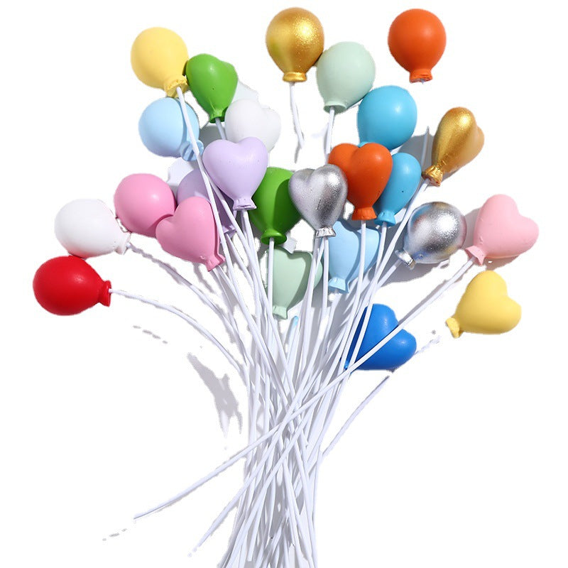 Wholesale Colorful Stereo Balloon Insert Cream Glue DIY Material Handmade Accessories